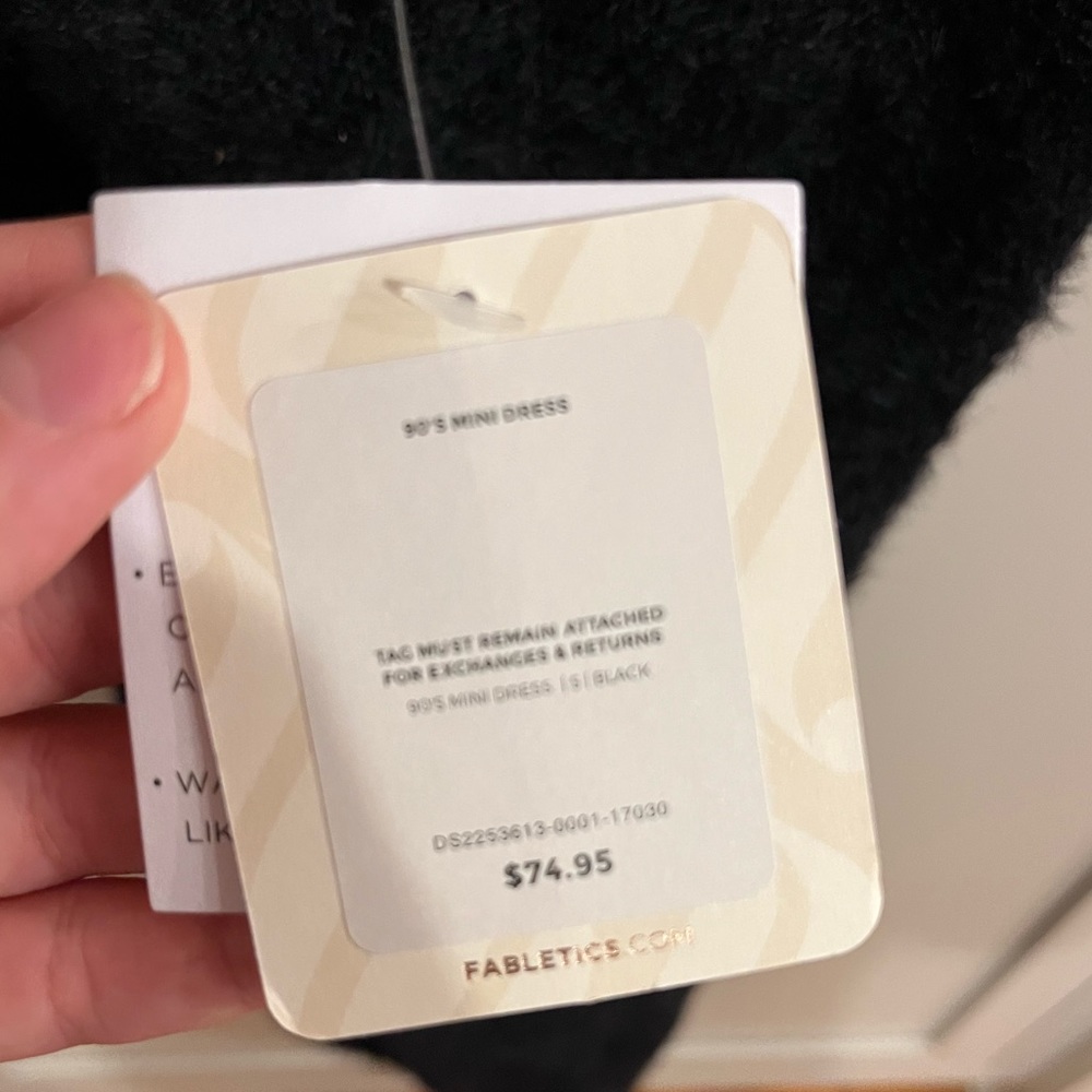 NWT Fabletics Mini Dress - Picture 4 of 5